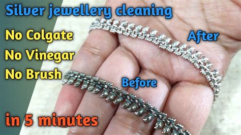 how to clean silver jewelry